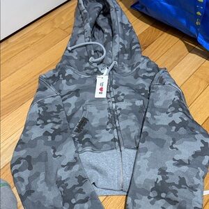 HIdden Cult Camouflage Hoodie XXS NEW with tag